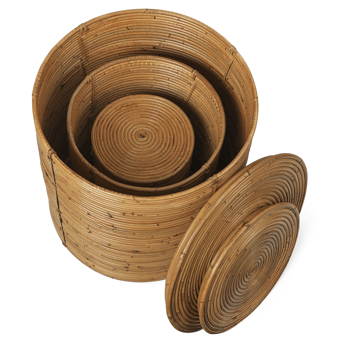 Kurver Column Storage - Set of 3 – fra Ferm Living