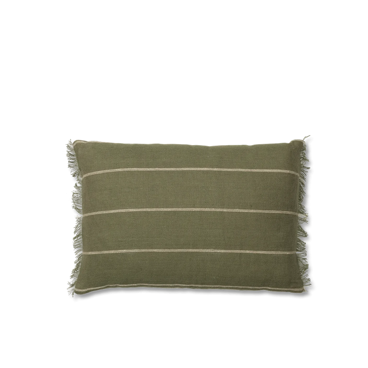 Pute i fargen Off-white/Olive fra Ferm Living