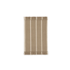 Dørmatte Calm Kelim Mat fra Ferm LIVING i fargen  Dark Sand/Off-White