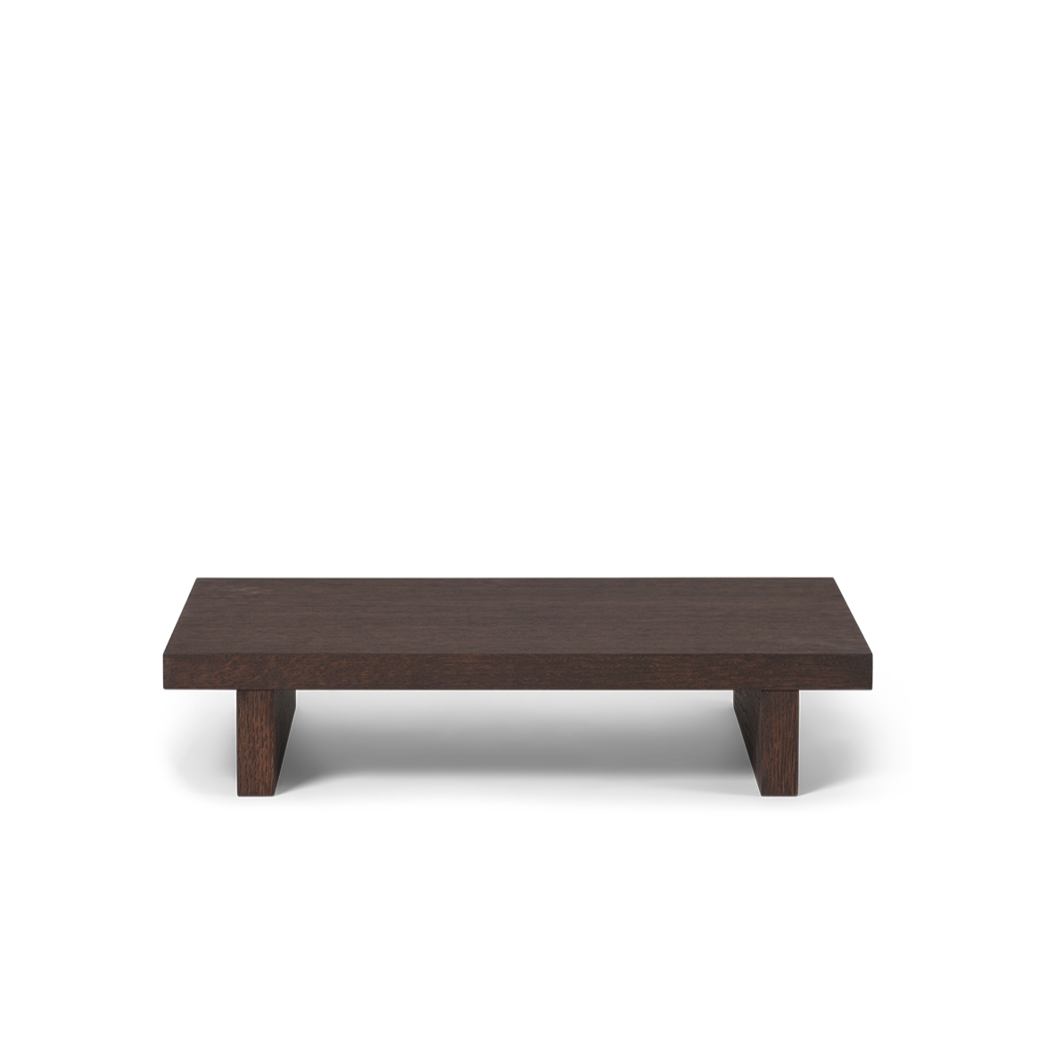 Sidebord Kona Side Table i mørkt oljet tre.