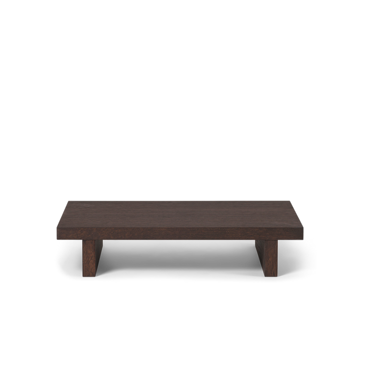 Sidebord Kona Side Table i mørkt oljet tre.
