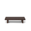 Sidebord Kona Side Table i mørkt oljet tre.