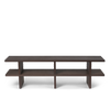 Benk Kona Bench fra Ferm Living i fargen Dark Stained