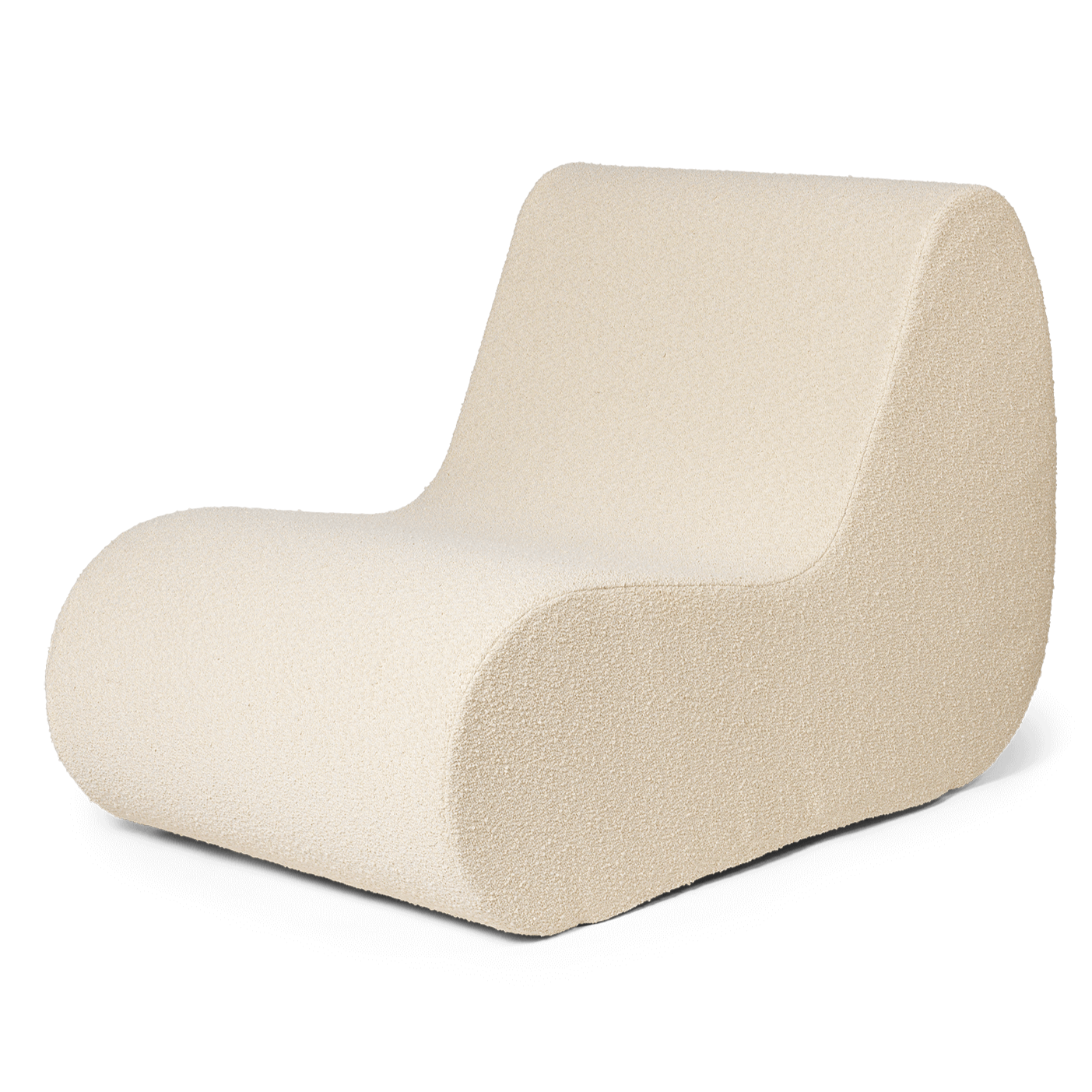Utemøbel: Sofamodul Rouli Center Module fra Ferm Living i fargen Off White