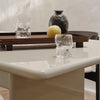Spisebordet Rink fra Ferm Living i fargen Eggshell.