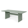 Spisebordet Rink Dining Table i fargen Tea Green fra Ferm Living i størrelse 90x200 cm