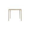 Spisebord Dapple 80x80 cm fra Ferm Living i Cashmere/beige.