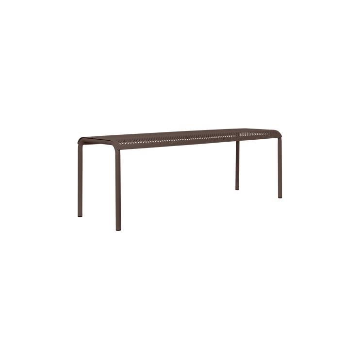 Benk Dapple Bench fra Ferm Living i Dark Chocolate/brun.