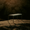Benk Dapple Bench fra Ferm Living i Tea Green/grønn.
