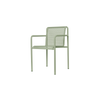 Spisestol Dapple med armlene fra Ferm Living i Tea Green/grønn.