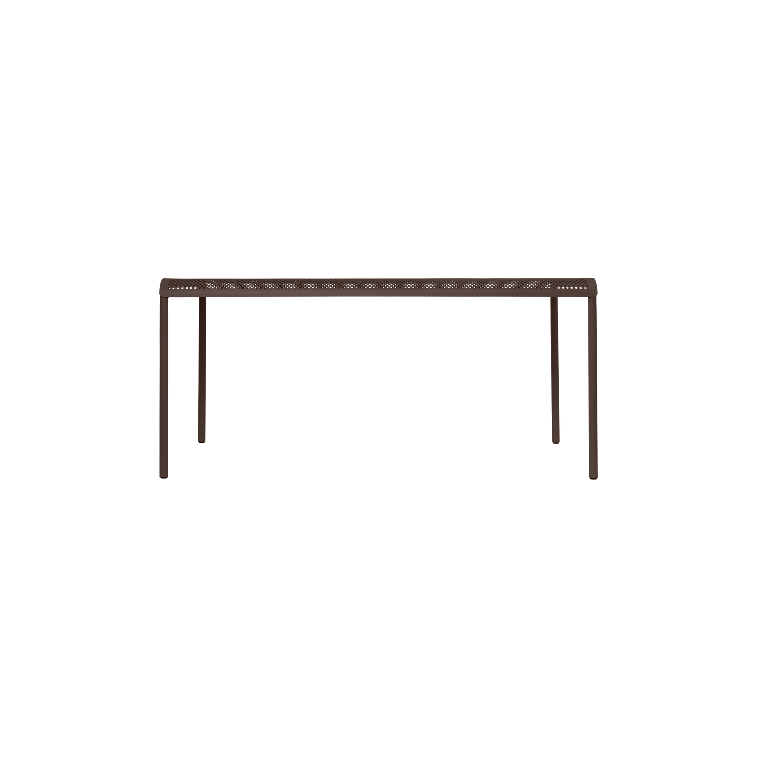 Spisebord Dapple 160x90 cm fra Ferm Living i Dark Chocolate/brun.