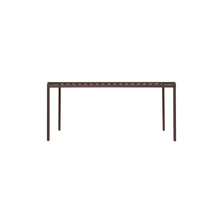 Spisebord Dapple 160x90 cm fra Ferm Living i Dark Chocolate/brun.