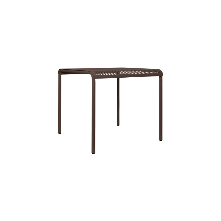 Spisebord Dapple 80x80 cm fra Ferm Living i Dark Chocolate/brun.