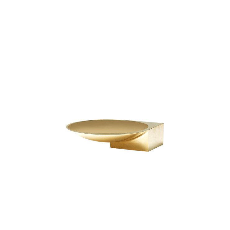Lavt fat Ø9,5 cm Santany Bowl fra Ferm Living i messing.