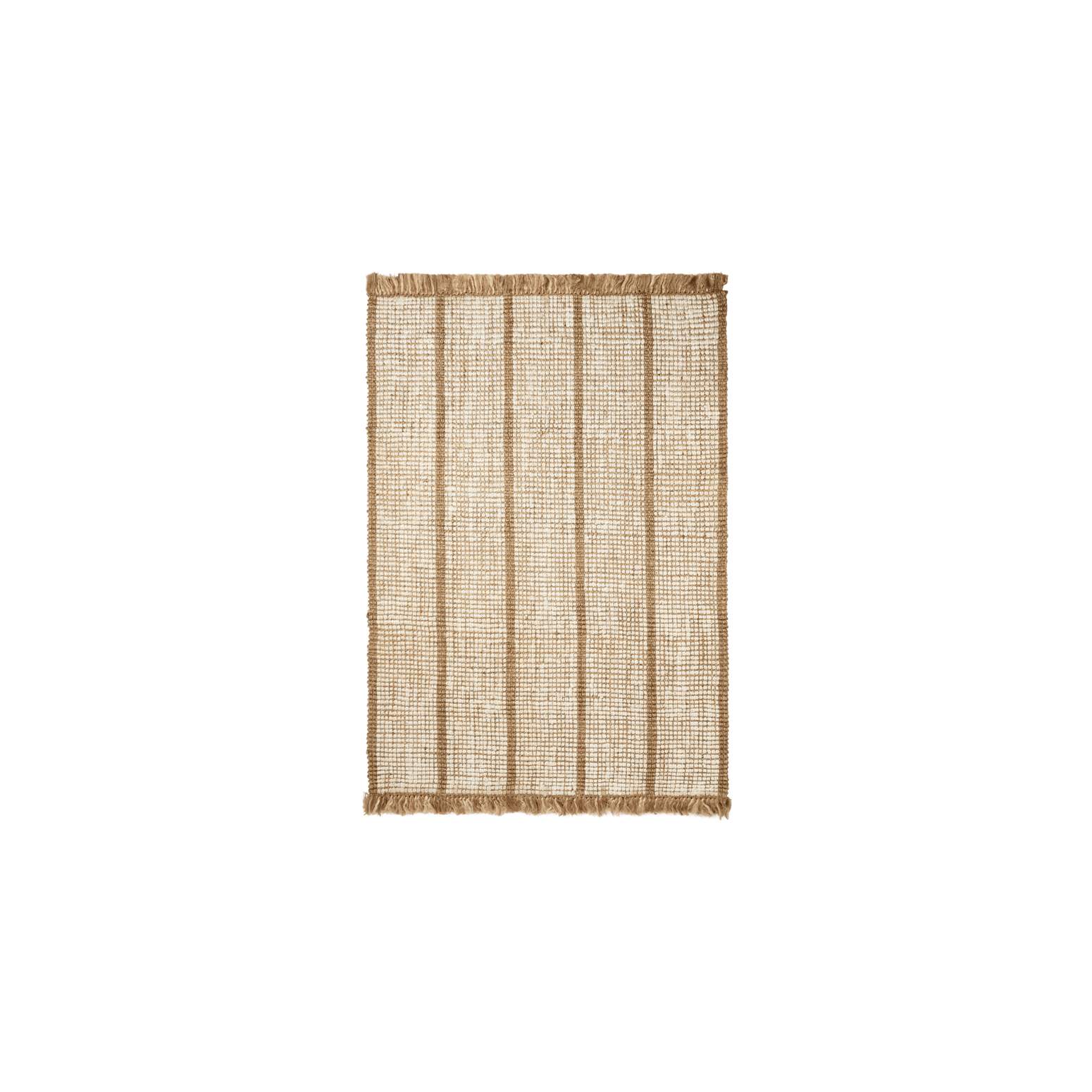 Teppe Athen Stripes Rug fra Ferm Living i Small H200 x B140 cm.