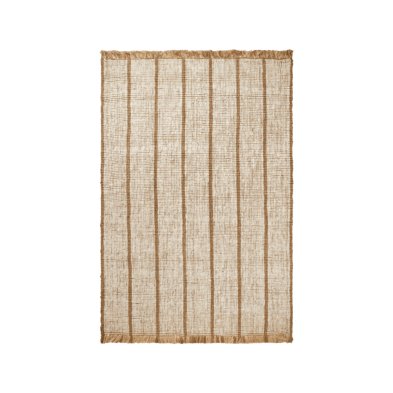 Teppe Athen Stripes Rug fra Ferm Living i Large H300 x B200 cm.