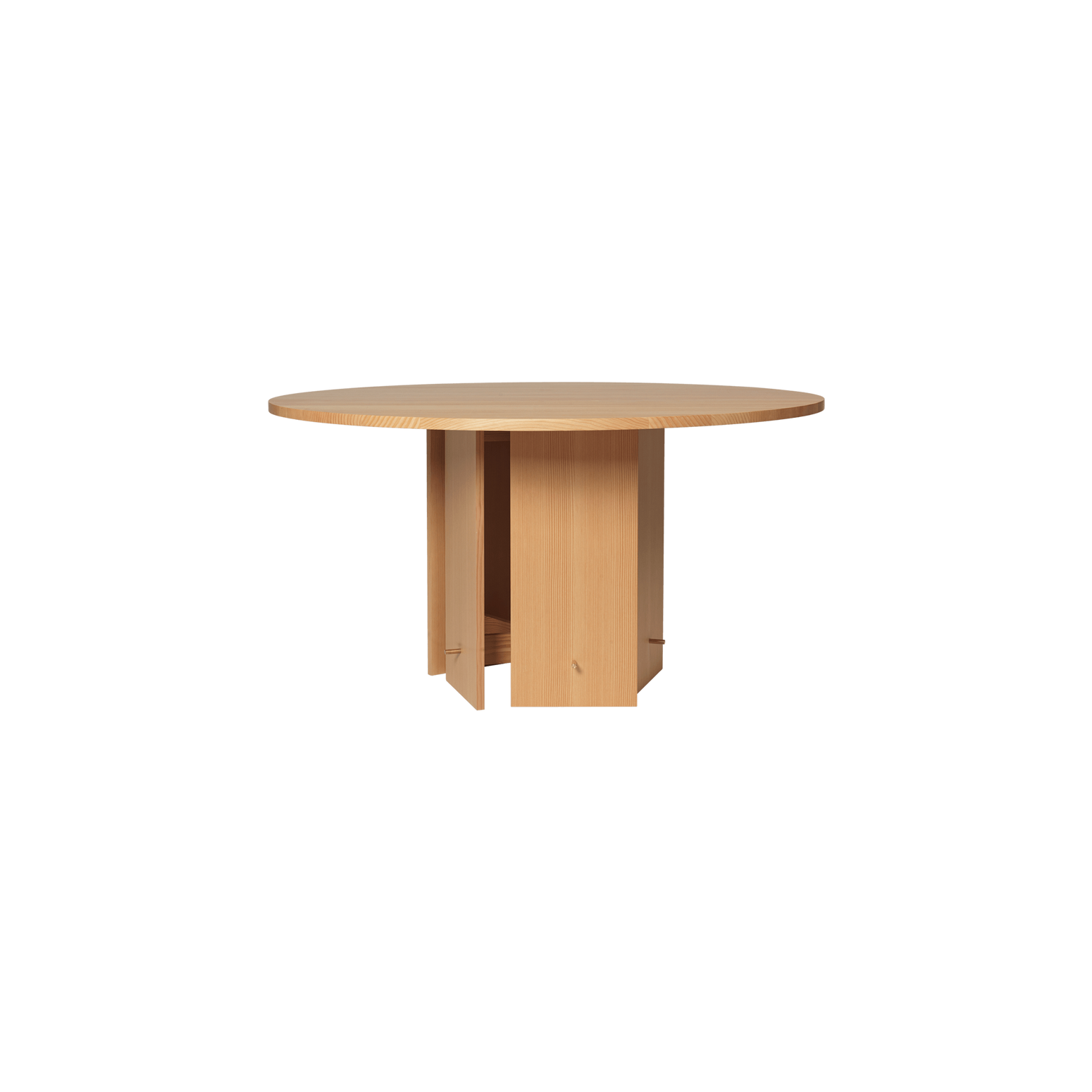Spisebordet Aukko Dining Table Ø140 cm fra kolleksjonen Ferm Living x Utzon
