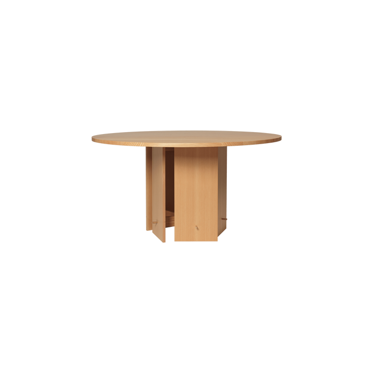 Spisebordet Aukko Dining Table Ø140 cm fra kolleksjonen Ferm Living x Utzon