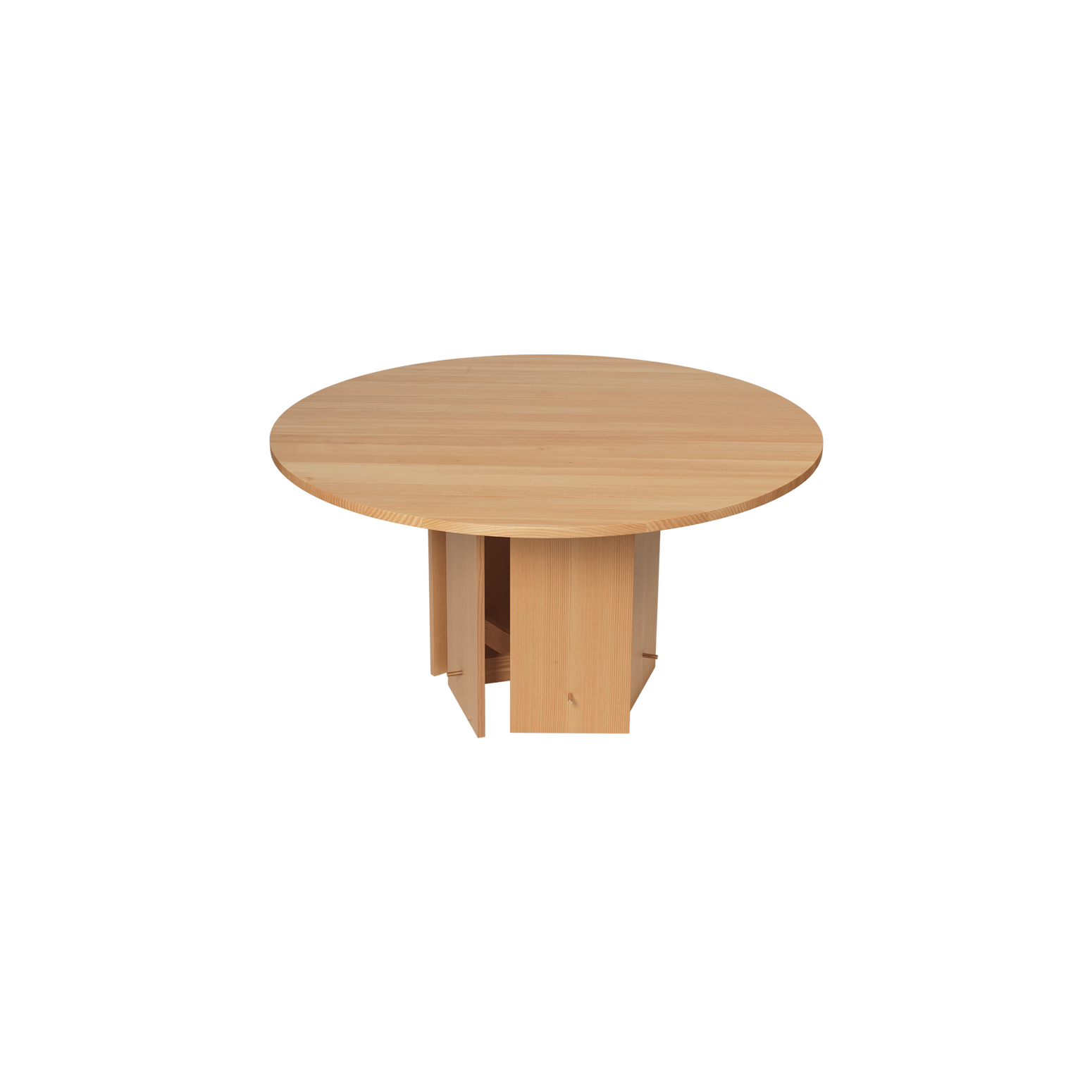 Spisebordet Aukko Dining Table Ø140 cm fra kolleksjonen Ferm Living x Utzon