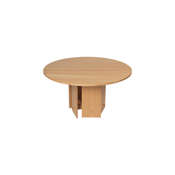 Spisebordet Aukko Dining Table Ø140 cm fra kolleksjonen Ferm Living x Utzon