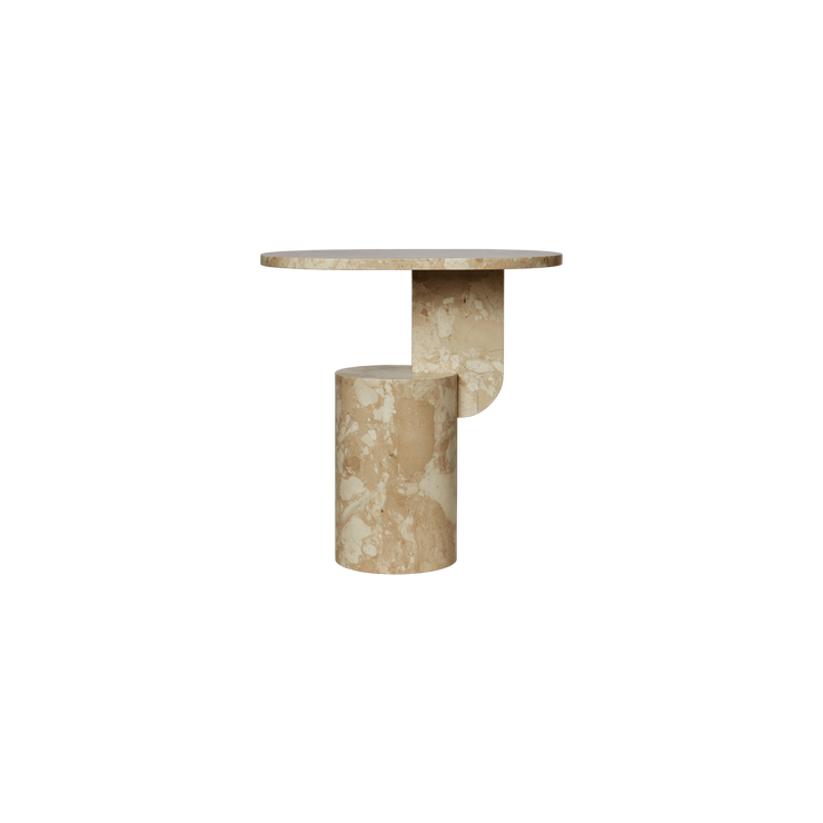 Sidebord Insert Side Table Stone Sand fra Ferm Living.