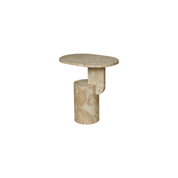 Sidebord Insert Side Table Stone Sand fra Ferm Living.
