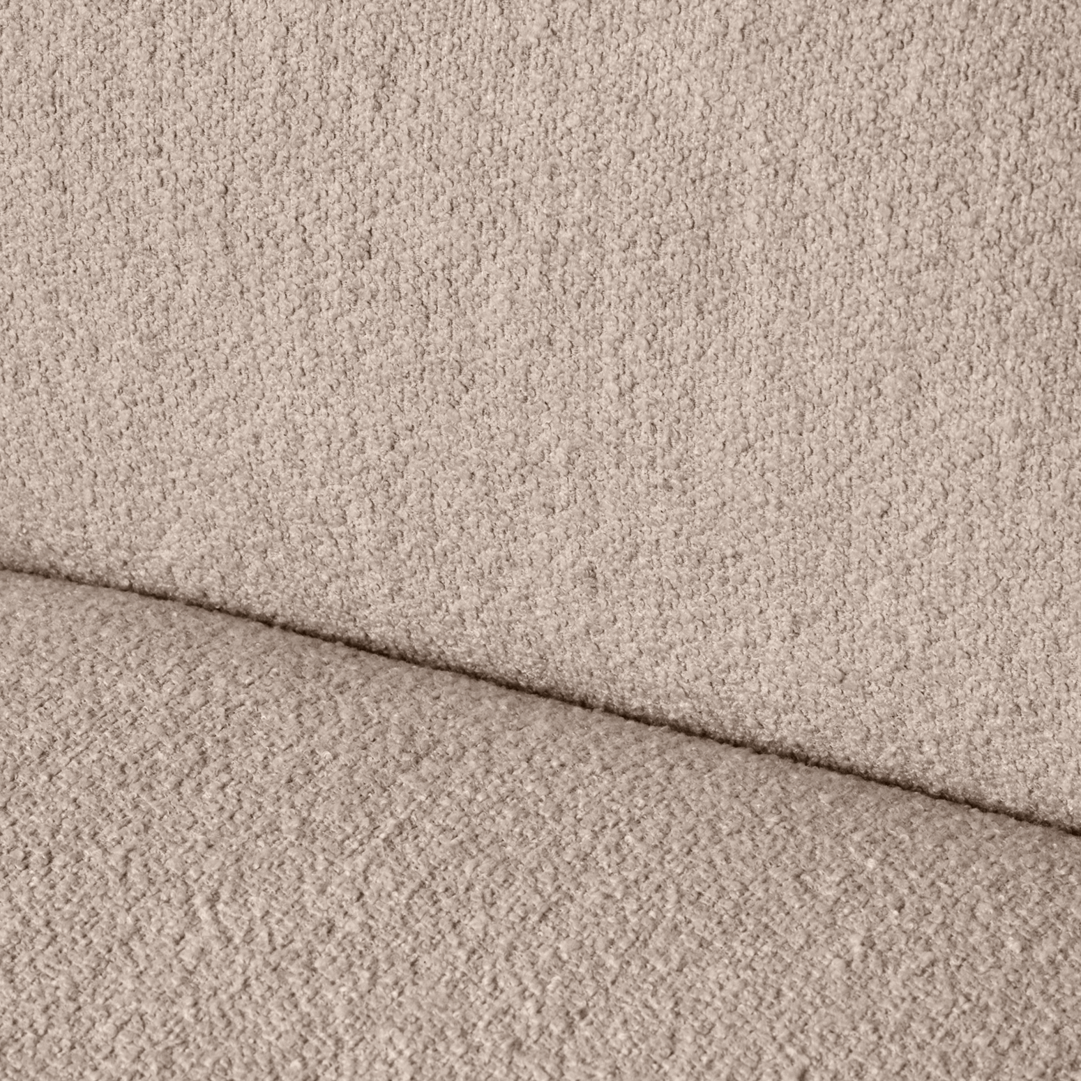 Modulsofa Rico fra Ferm Living i det beige tekstilet Soft Bouclé Natural