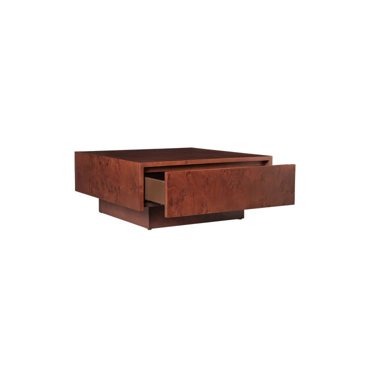 Sofabord Burl Storage Coffee Table fra Ferm Living i mørk variant / Dark Stained.