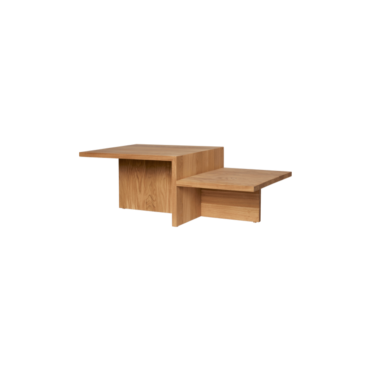Sofabord Distinct Coffee Table Natural Oak fra Ferm Living.