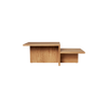 Sofabord Distinct Coffee Table Natural Oak fra Ferm Living.