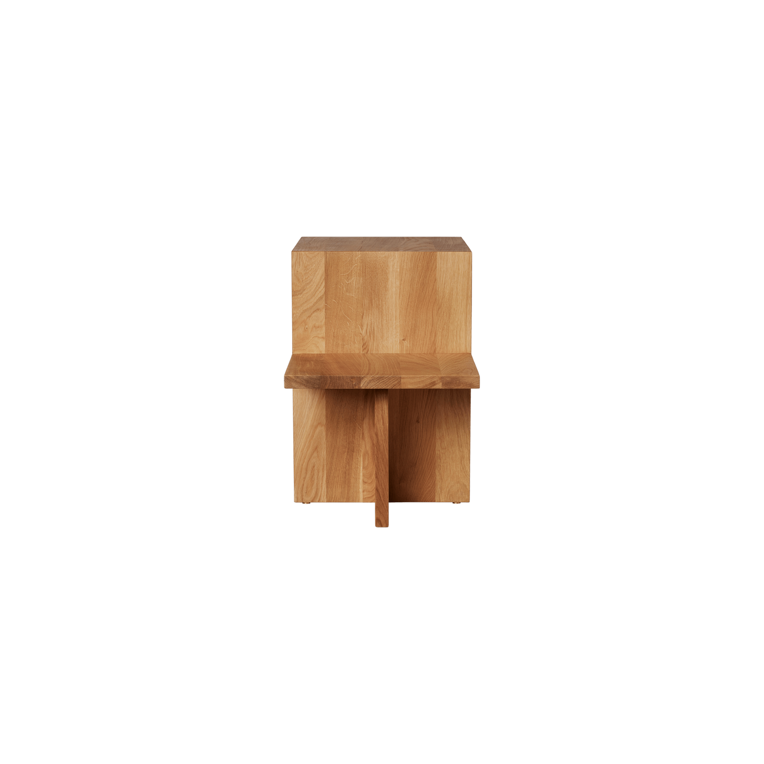 Sidebord Distinct Side Table Natural Oak fra Ferm Living.