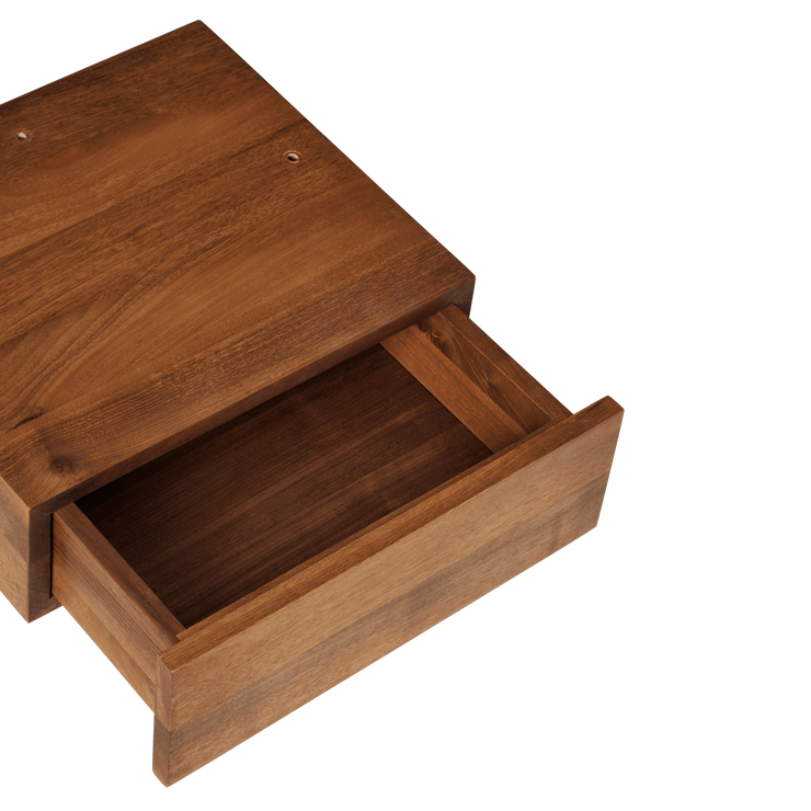 Skuff som kan festes under skrivebordet Feve Table fra Ferm Living, om ønskelig