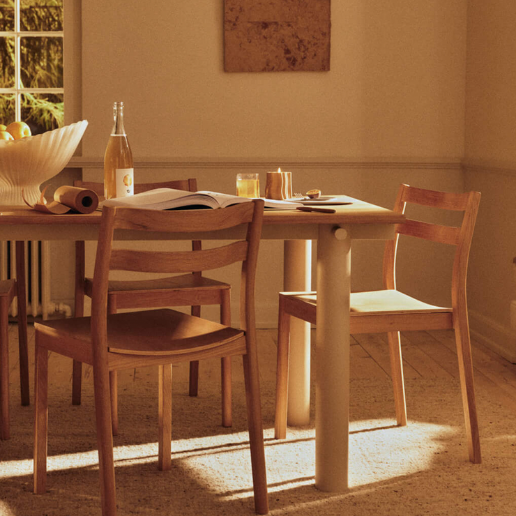 Spisestol Boda Dining Chair i eik / Natural Oak fra Ferm Living.