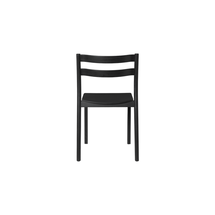 Spisestol Boda Dining Chair i svart ask / Black fra Ferm Living.