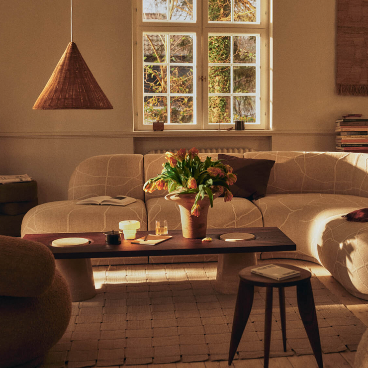 Sofabord Grova Coffee Table fra Ferm Living.