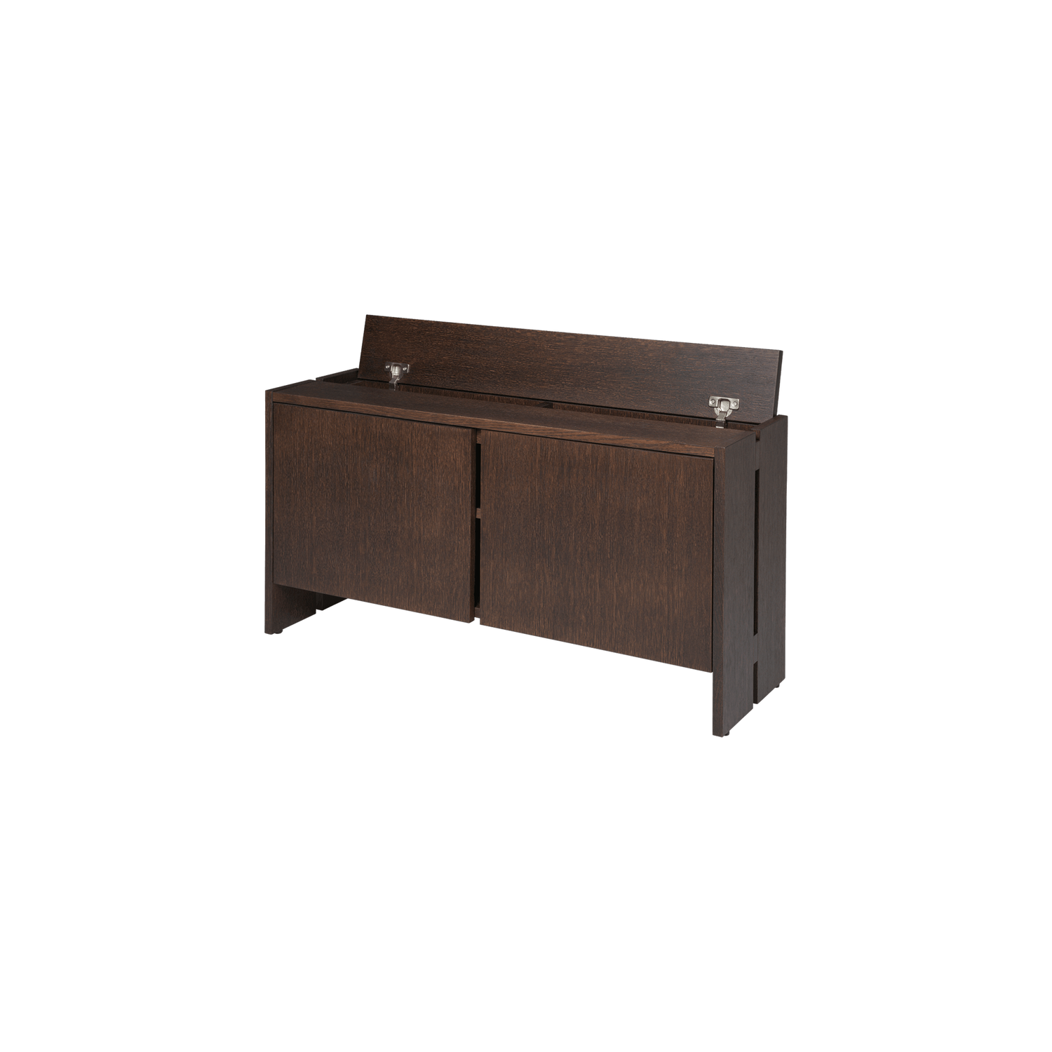 Skjenk Parcel Hallway Cabinet i mørkbeiset eik / Dark Stained Oak fra Ferm Living.