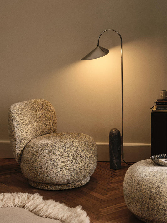 Gulvlampe Arum Floor Lamp speilpolert