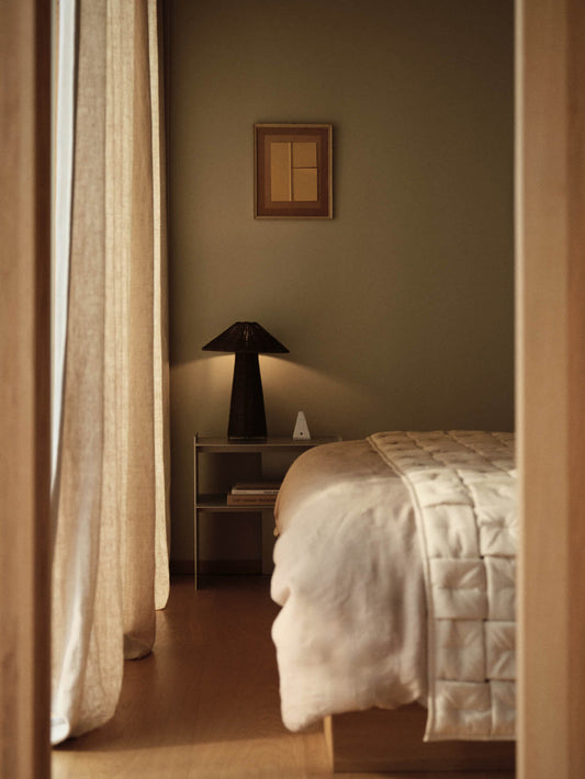 Bordlampe Dou Table Lamp Dark Brown