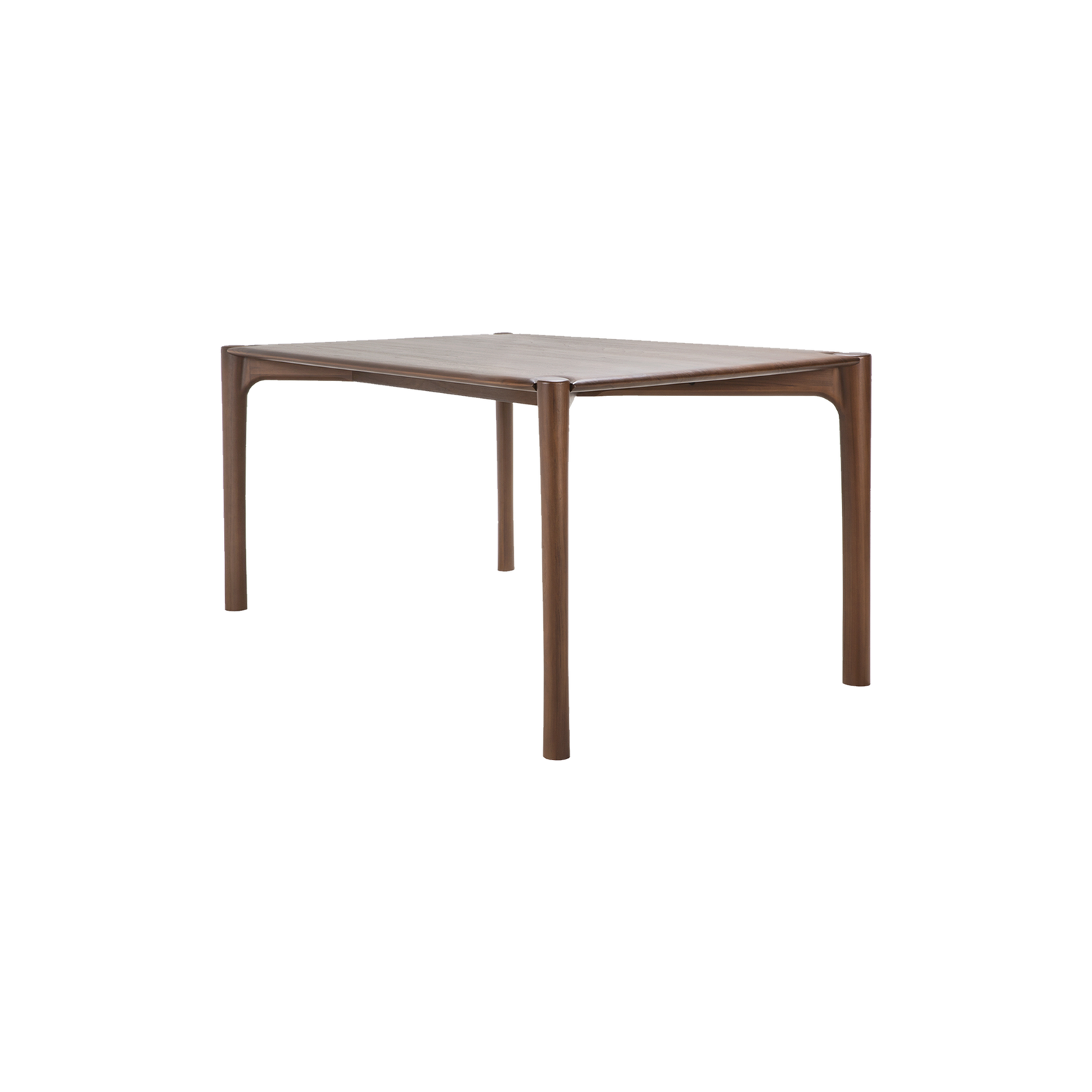 Spisebord PI Dining Table fra Ethnicraft i lakkert teak.