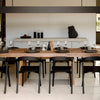 Spisestol Bok Dining Chair fra Ethnicraft med finish i svartlakkert eik