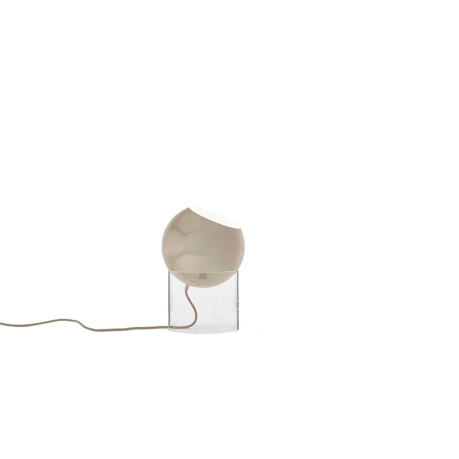 Bord- og gulvlampe Topan TP13 fra &tradition i fargen Grey Beige