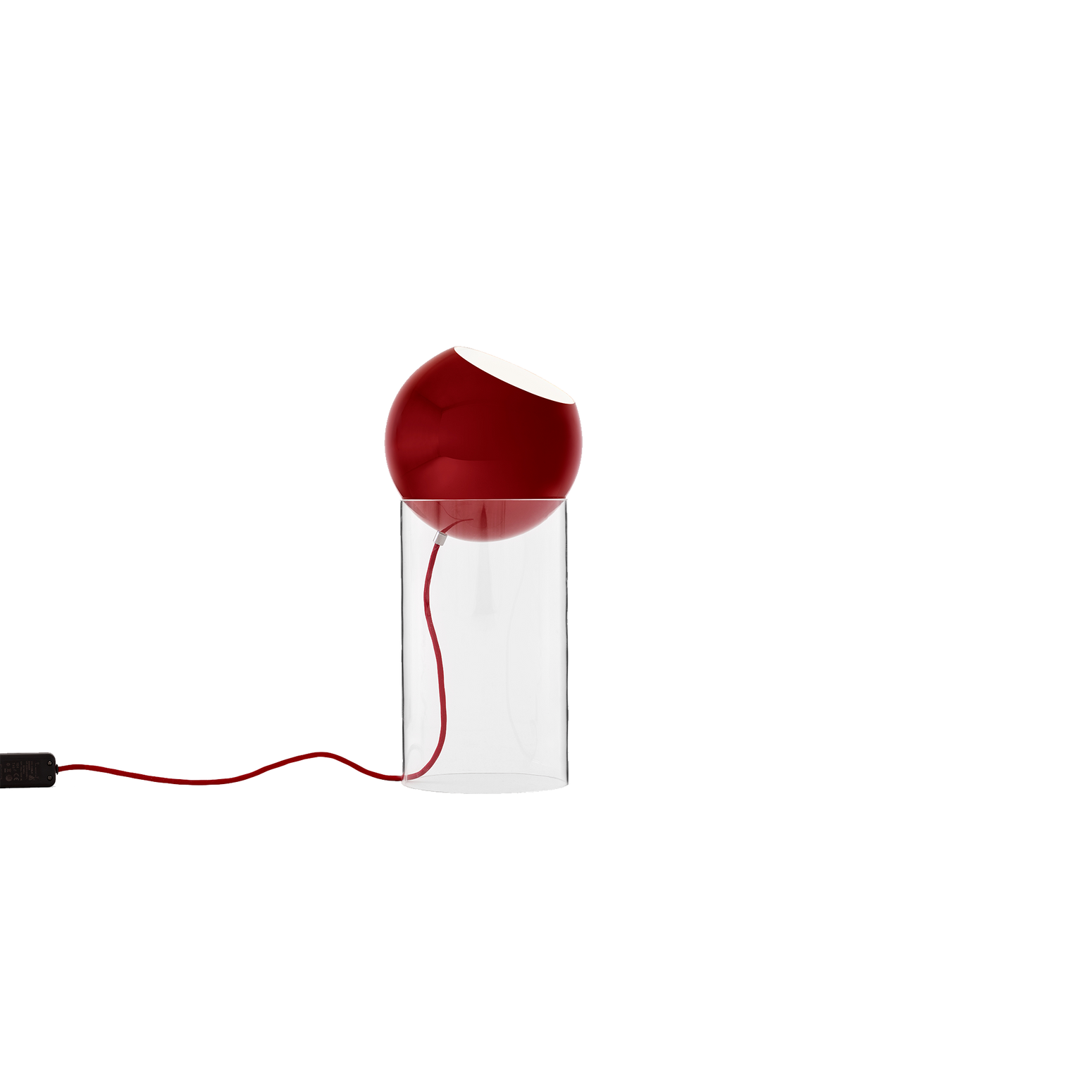 Bord- og gulvlampe Topan TP14 fra &tradition i fargen Vermillon Red