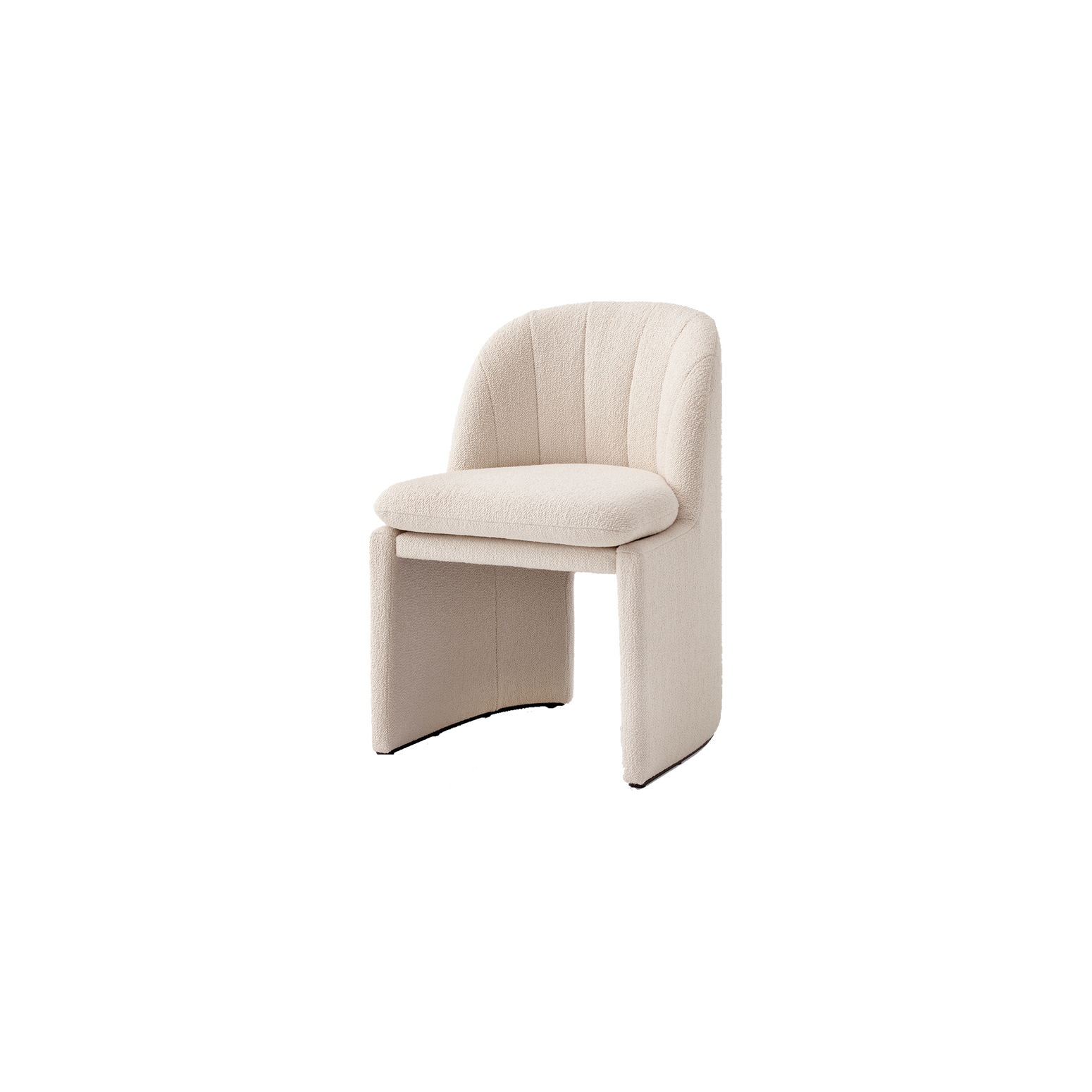 Spisestol Loafer SC106 Side Chair i fargen hvit (Barnum 24) fra &tradition.