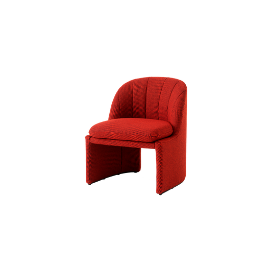 Lenestol Loafer SC107 Club Chair i fargen rød (Sisu 0655) fra &tradition.