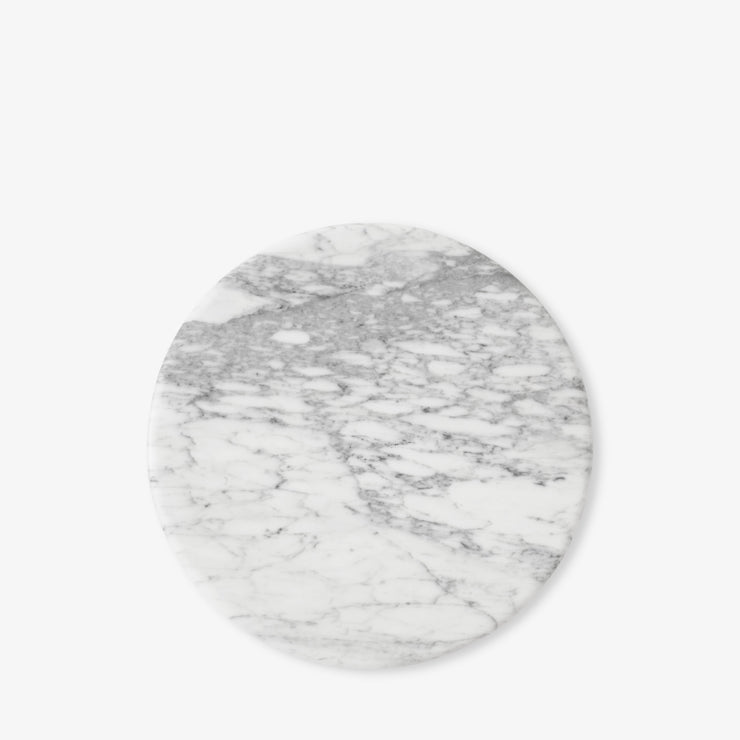 Wire Stool Marble Top - bordplate i hvit marmor