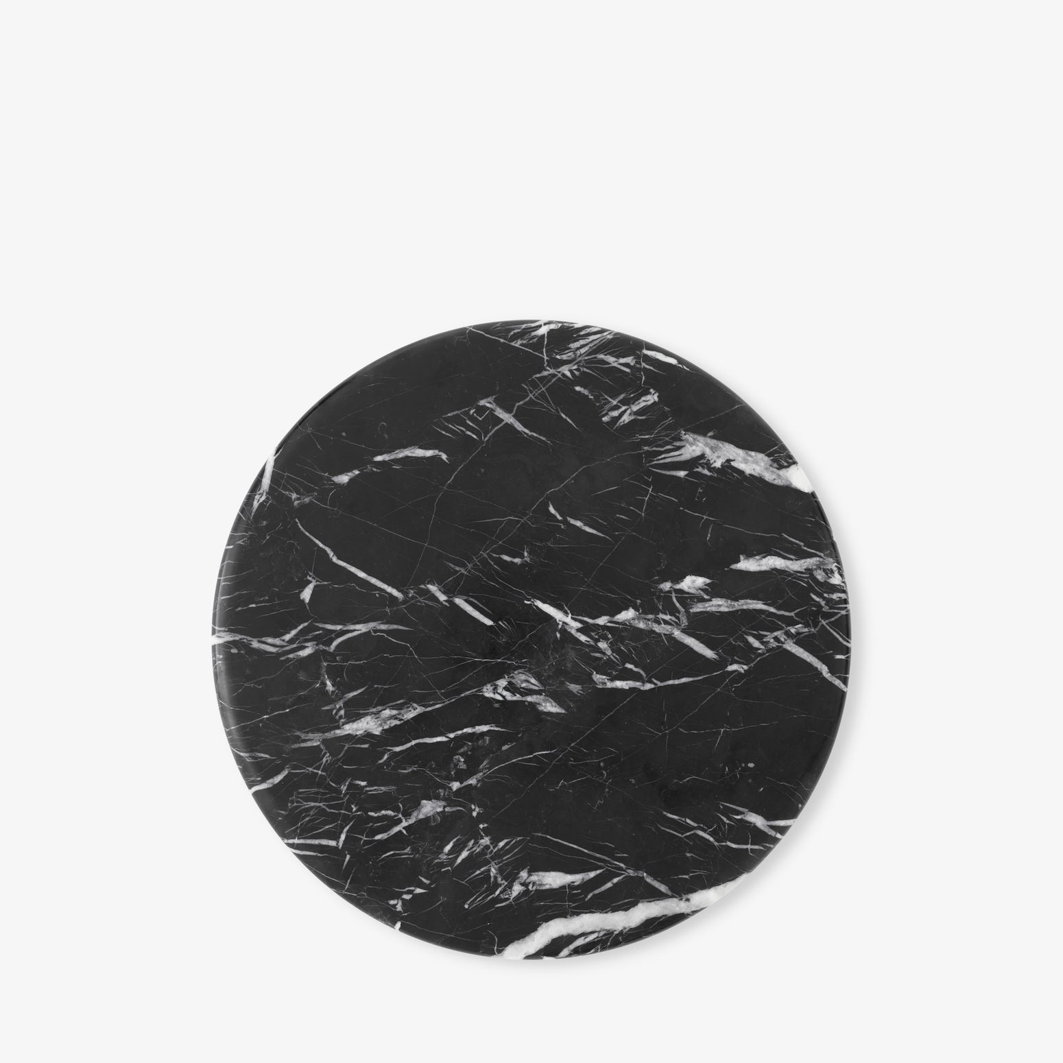 Wire Stool Marble Top - bordplate i svart marmor