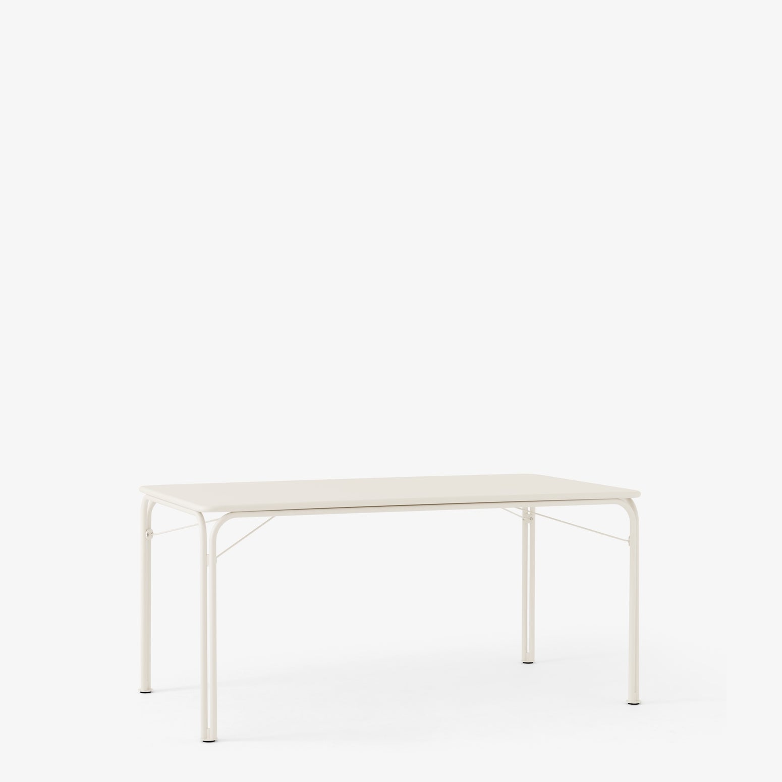 Rektangulært spisebord Thorvald SC113 fra &tradition i fargen Ivory, B160 x D90 cm