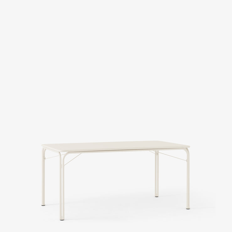 Rektangulært spisebord Thorvald SC113 fra &tradition i fargen Ivory, B160 x D90 cm