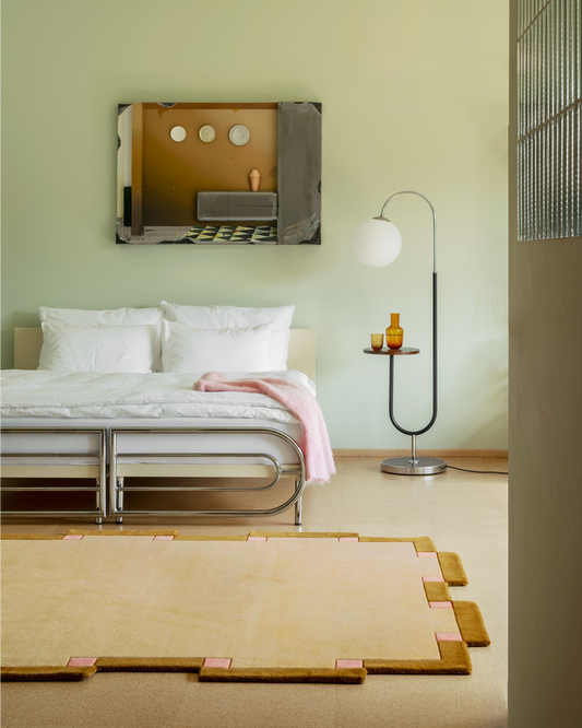 Teppe Fregio i fargen Butter Blossom fra Layered.