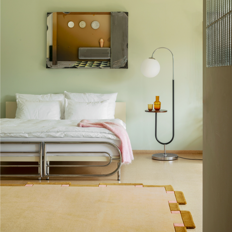 Teppe Fregio i fargen Butter Blossom fra Layered.